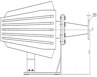 How does the non-matching impedance in waveguide unmatched terminations influence signal reflection and transmission?